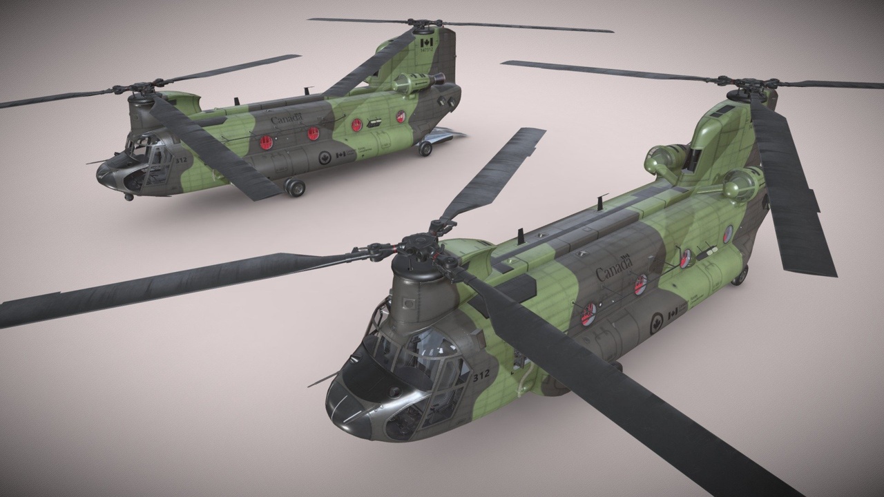Media 1 for listing Military Transport Helicopter Royal Canadian Air Force
