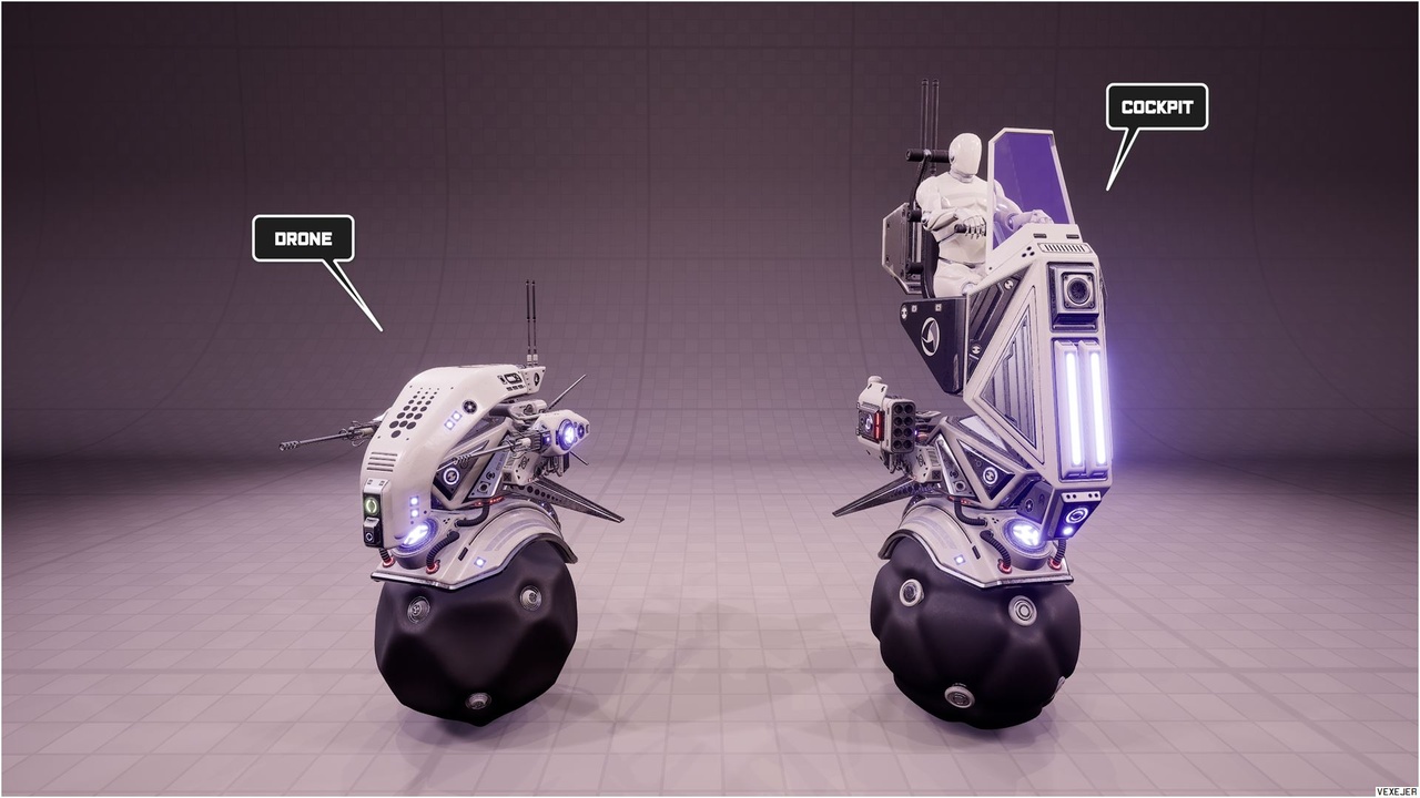 Media 1 for listing SciFi Omnidirectional Bike