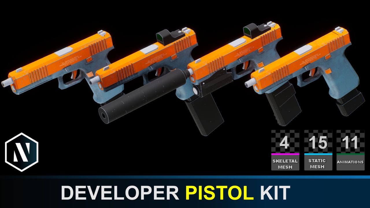 Media 1 for listing Developer PISTOL kit - Starter Pack
