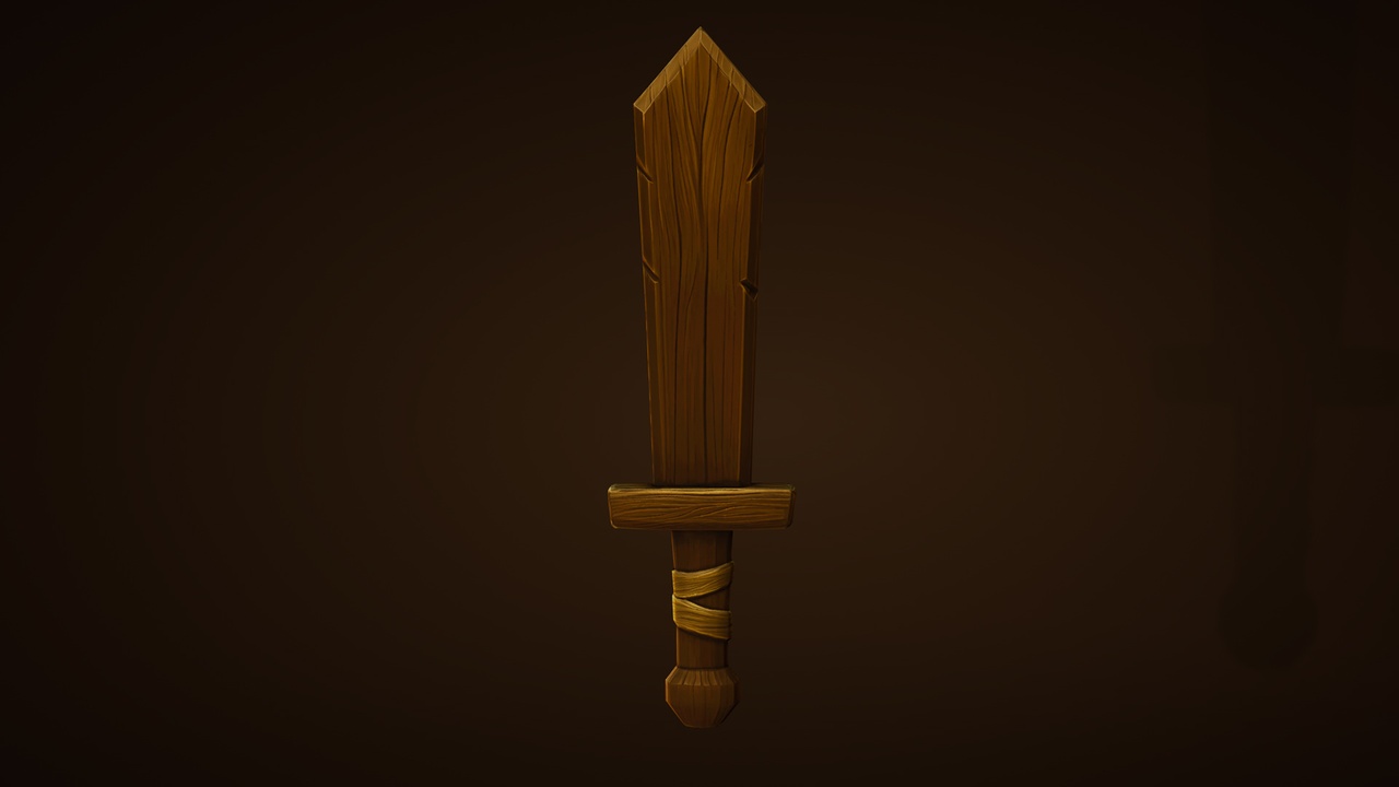 Media 1 for listing Wooden Sword