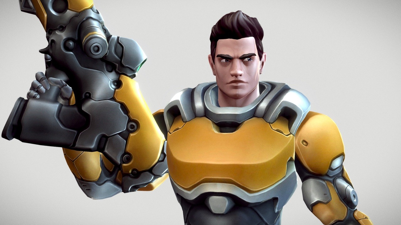 Media 1 for listing Sci-Fi Male Soldier (2 Characters - 1 Animation Set)