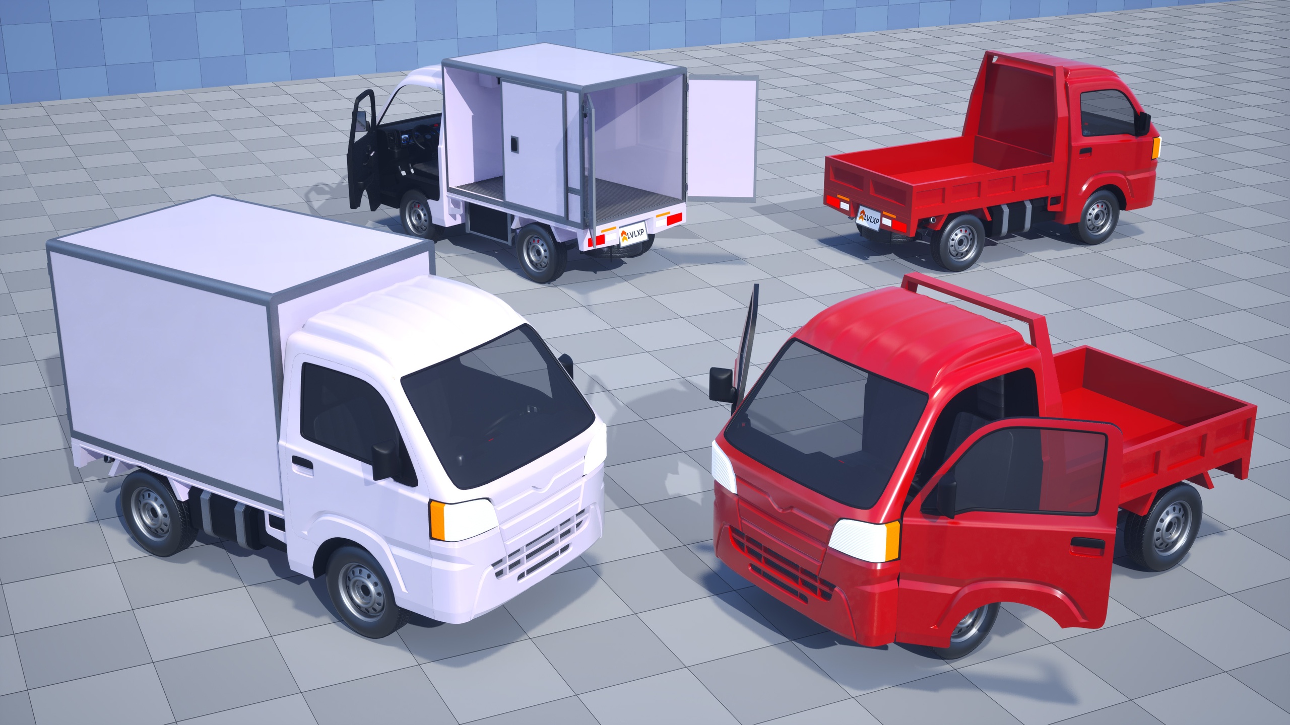 Media 1 for listing Stylized Drivable Vehicles - Mini Truck Car "Trucko"