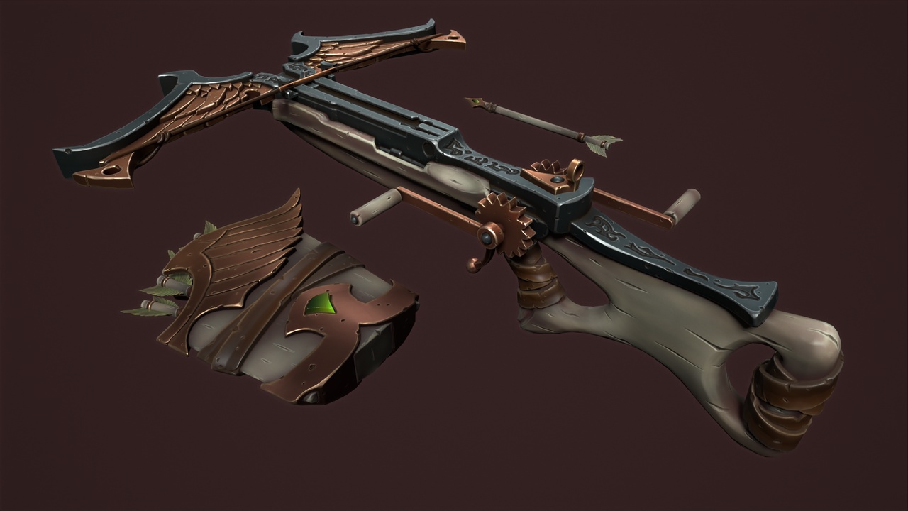 Media 1 for listing Rune crossbow and quiver