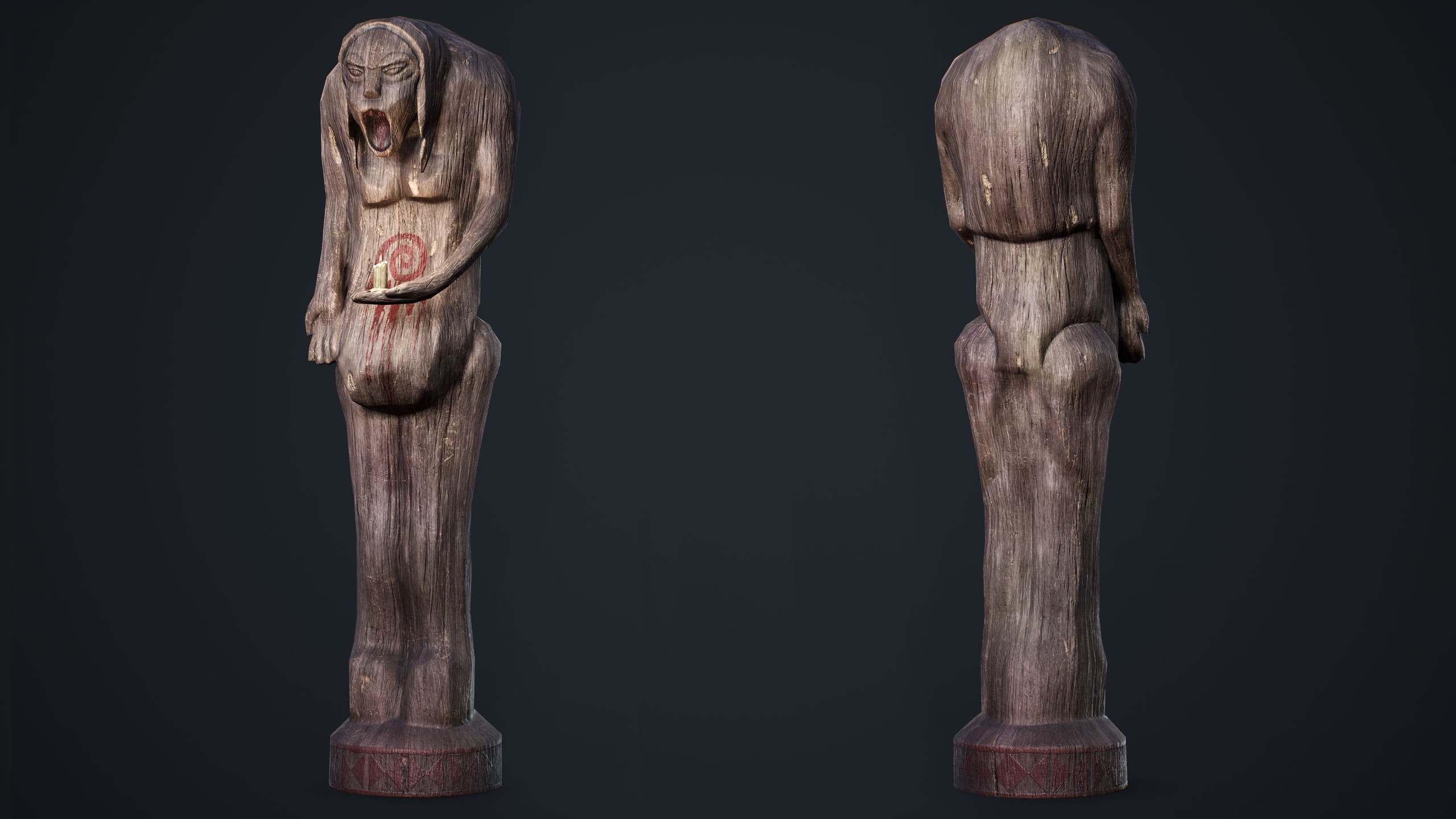 Media 1 for listing Wooden Totem 3