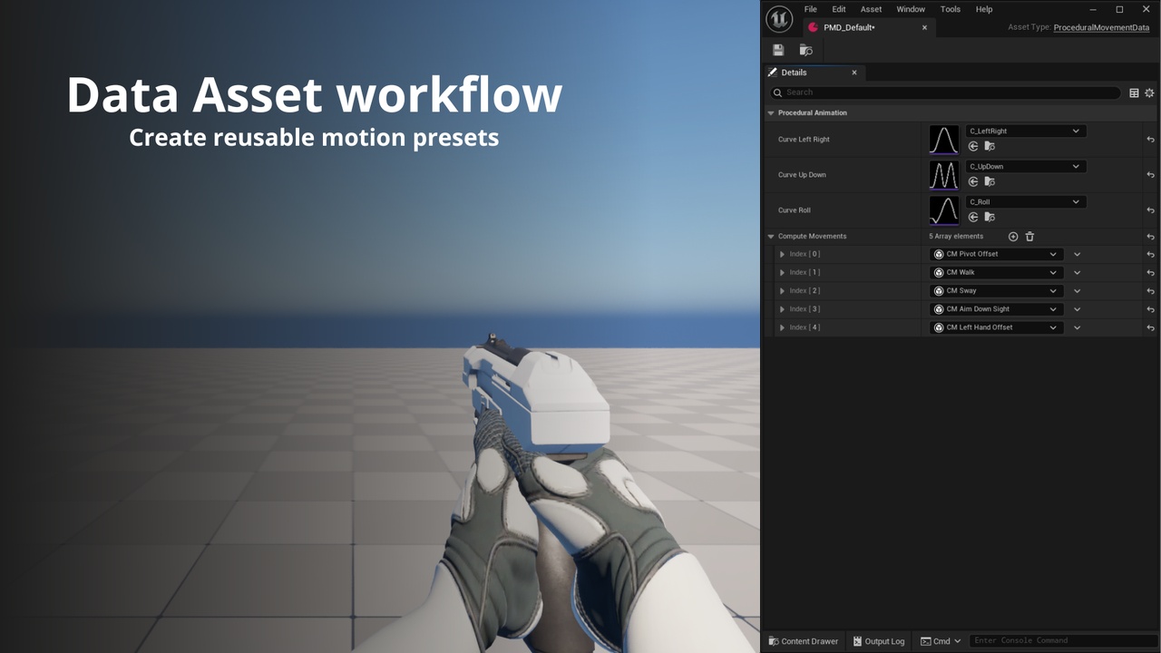 Media 1 for listing Procedural First Person Animation