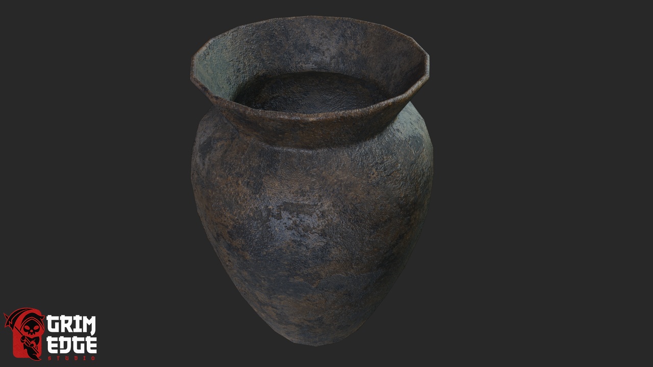 Media 1 for listing Medieval Food Stall Pot 04
