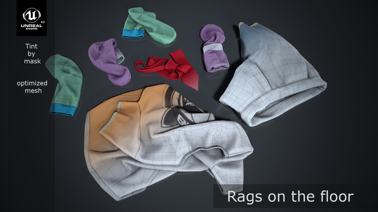 File multimediali per l'articolo Rags on the floor: 1