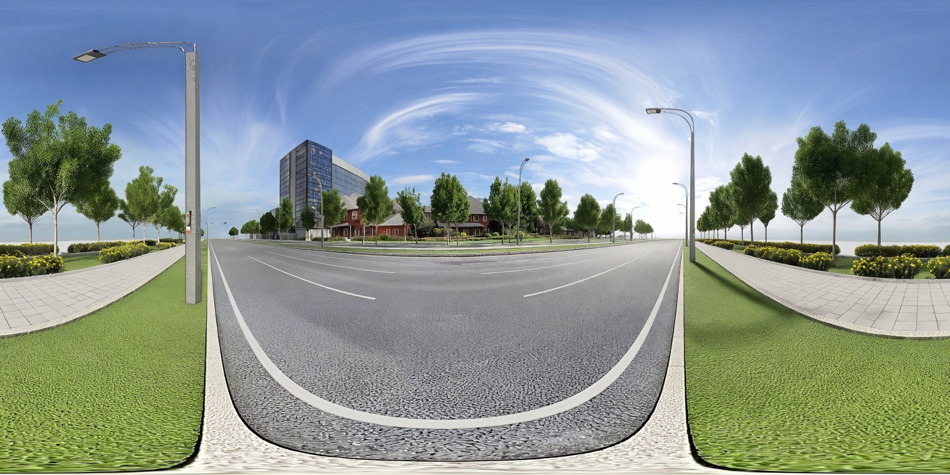 Media 1 for listing Dreamy Studio : Oriental City Corner 4K Lightweight LDR Chinese Skybox 65 Pack