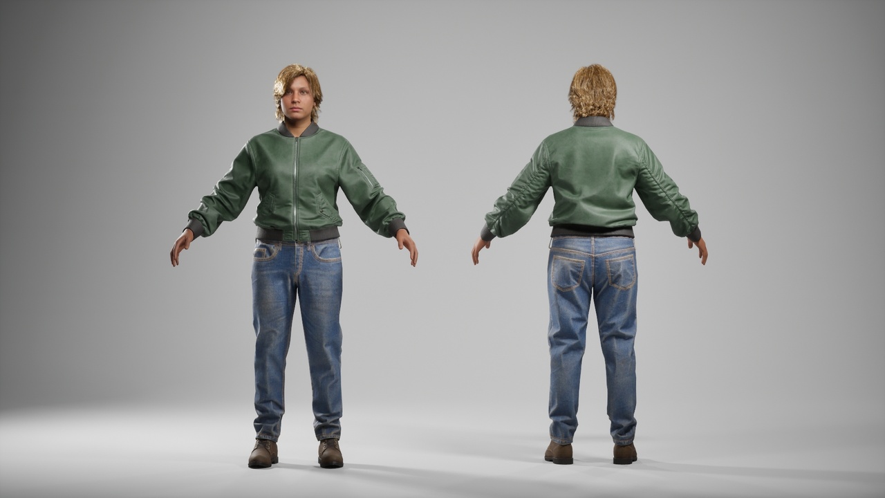 Media 1 for listing MetaHuman Bomber Outfit