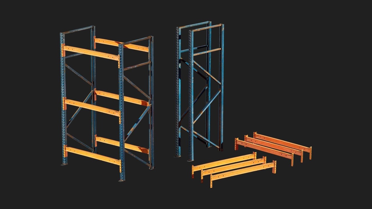 Pallet Racking Frame Metal Metal Pallet Racking | Fab