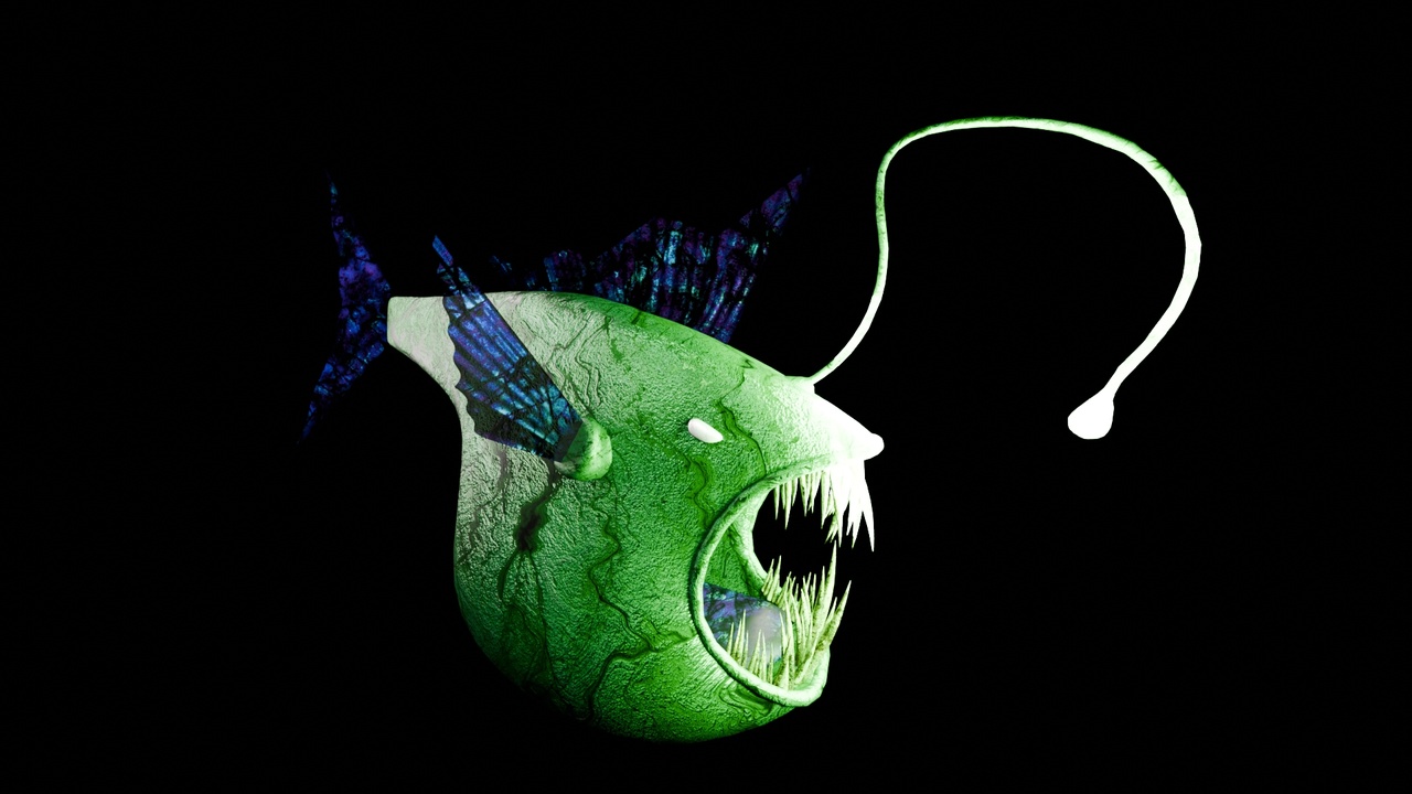 Media 1 for listing THE DARK DEMON ABYSSAL FISH