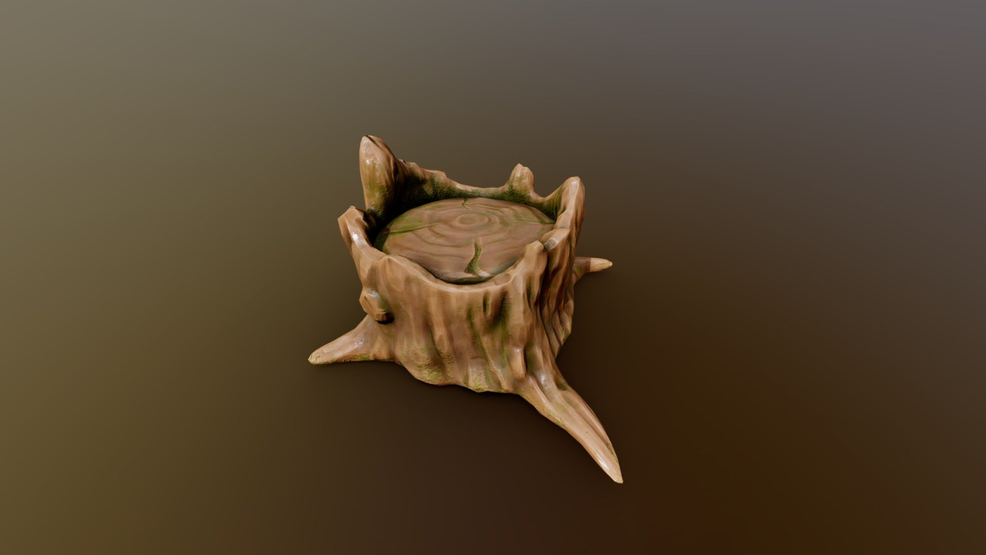 Tree Stump - Stylized | Fab
