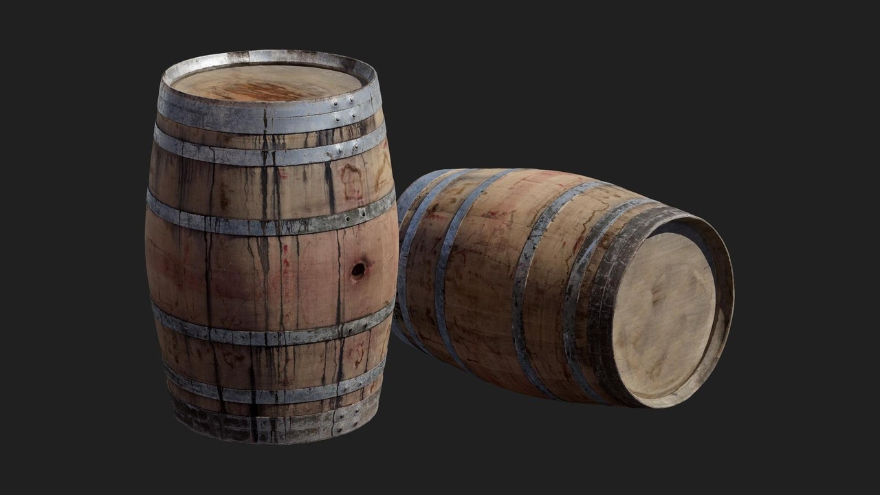Media 1 for listing Wooden Barrel