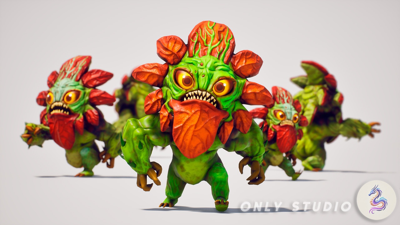 Flower Monster | Fab