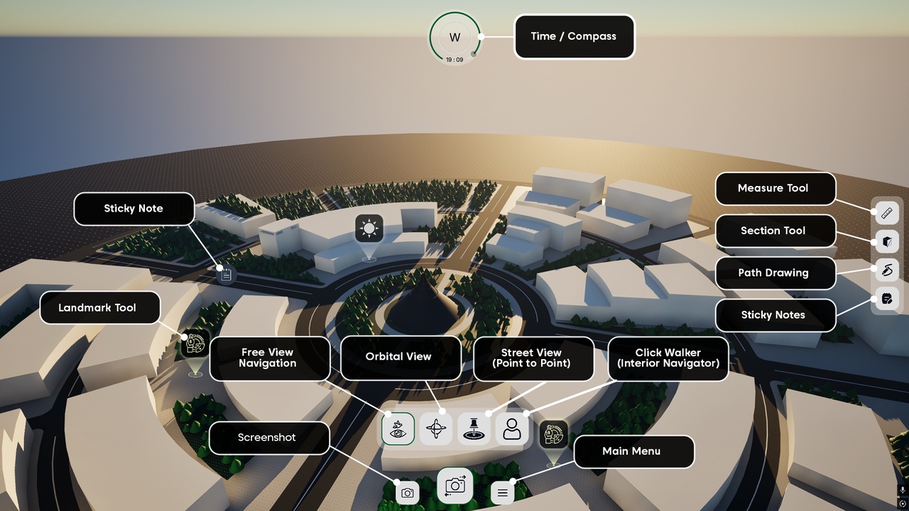 Media 1 for listing OmniViz: ArchViz Presentation & Interactive Walkthrough Framework for UE5