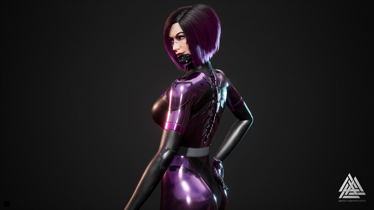 Media 1 for listing Cyberpunk fashion series - Girl10
