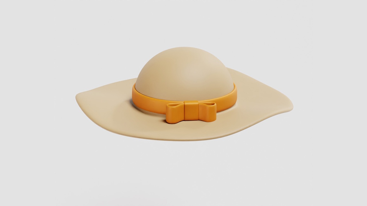 Media 1 for listing Woman hat Straw Hat