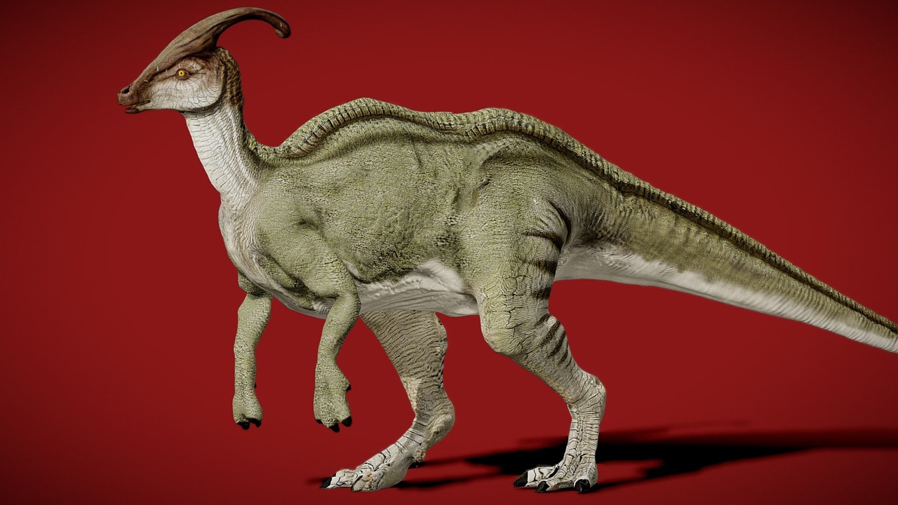 Media 1 for listing Animated Parasaurolophus