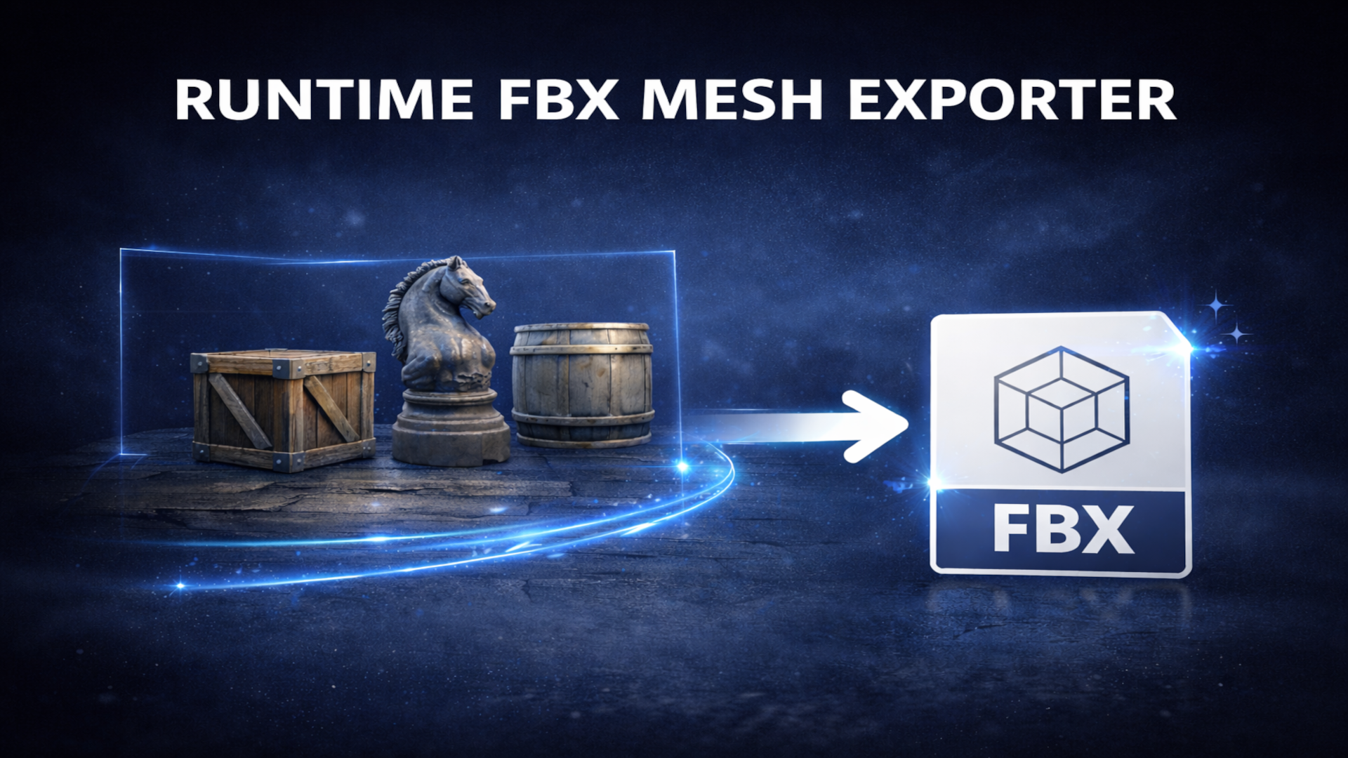 Runtime FBX Mesh Exporter Pro | Fab