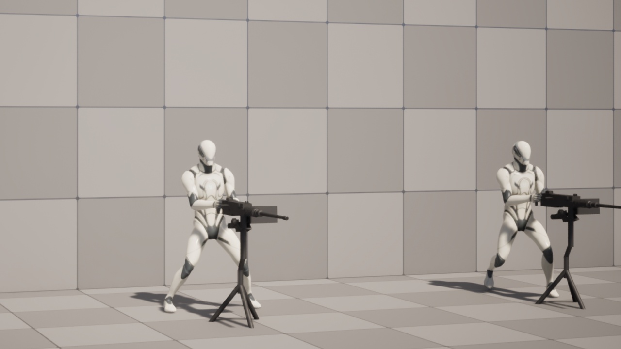 MachineGun Animation | Fab