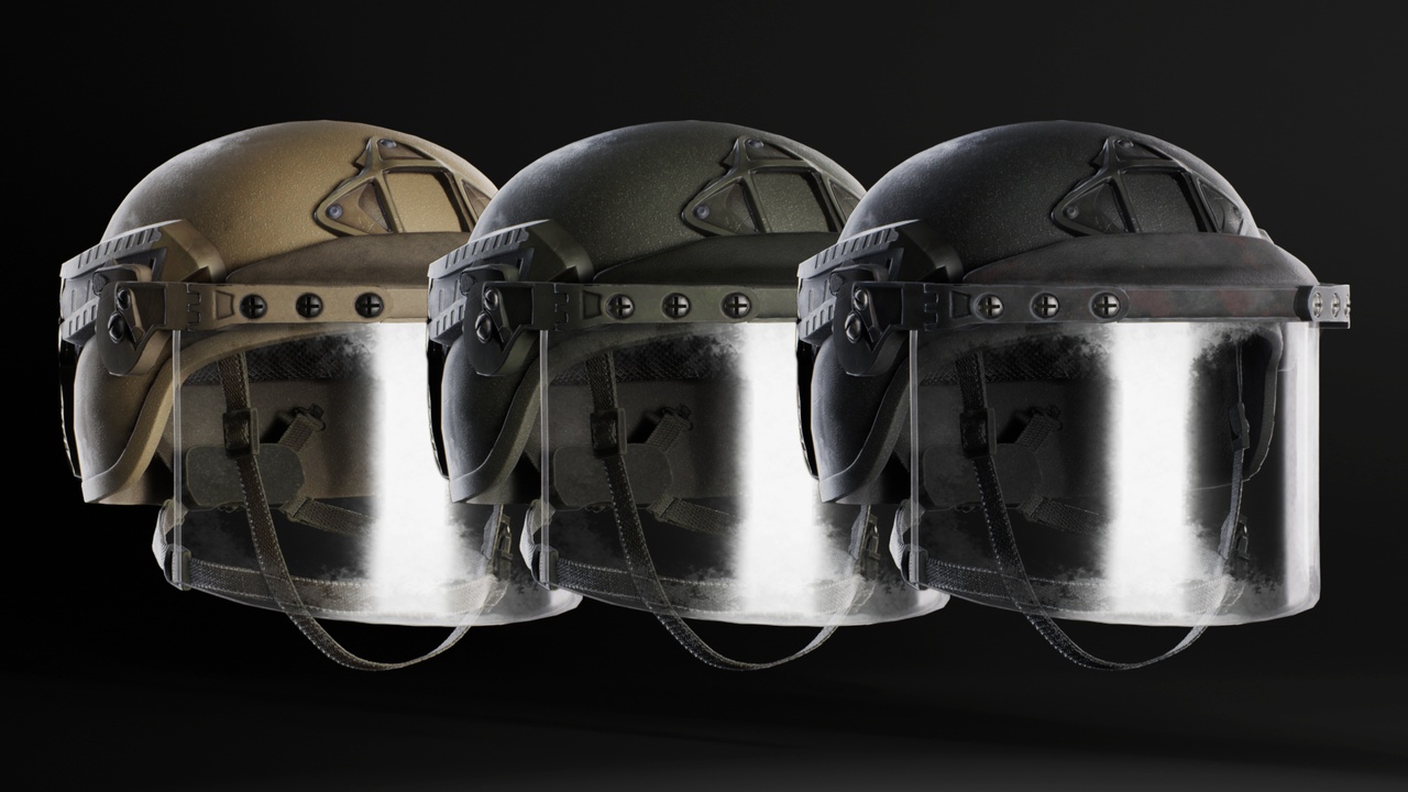 Media 1 for listing Helmet Glass - Metahuman