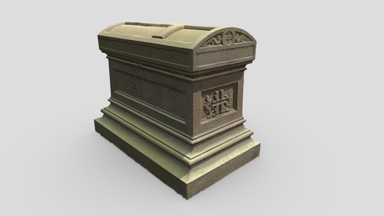 Media 1 for listing Grave Coffin, 4K PBR textures