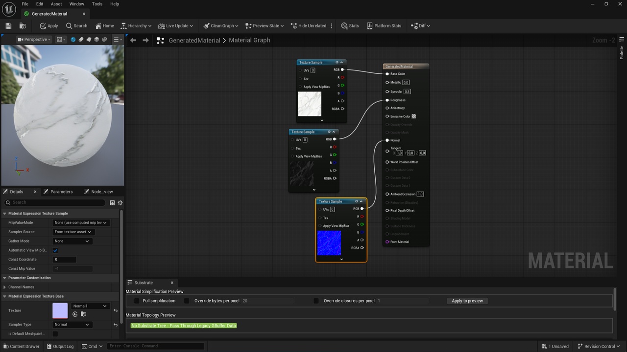MateriAI: AI-Powered PBR Material Generator Plugin | Fab