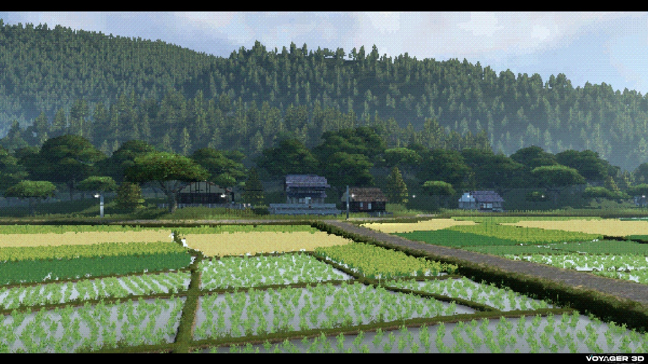 Retro Rice Field 제품 등록을 위한 미디어 1개