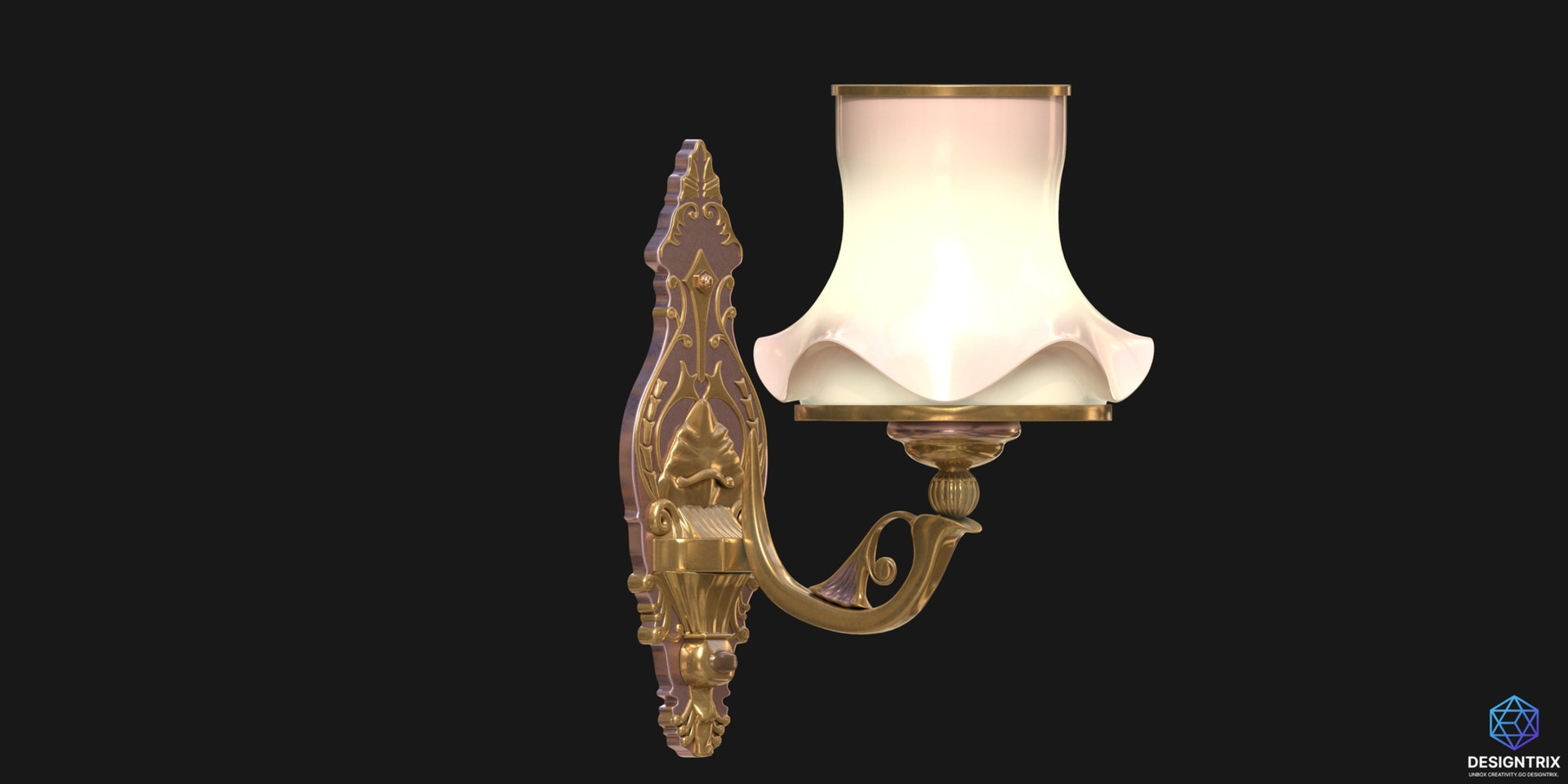 Media 1 for listing Wall lamp 3D Model