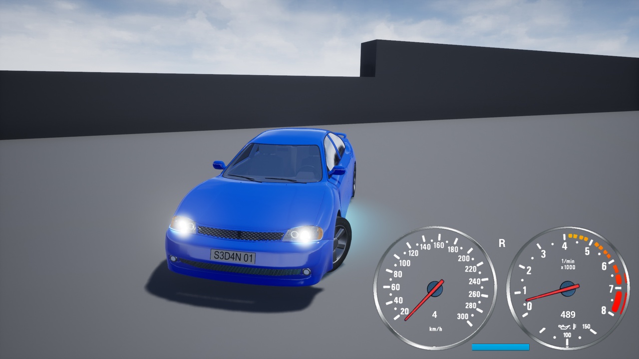 Media 1 for listing Tuned Sedan Car with custom Blueprints