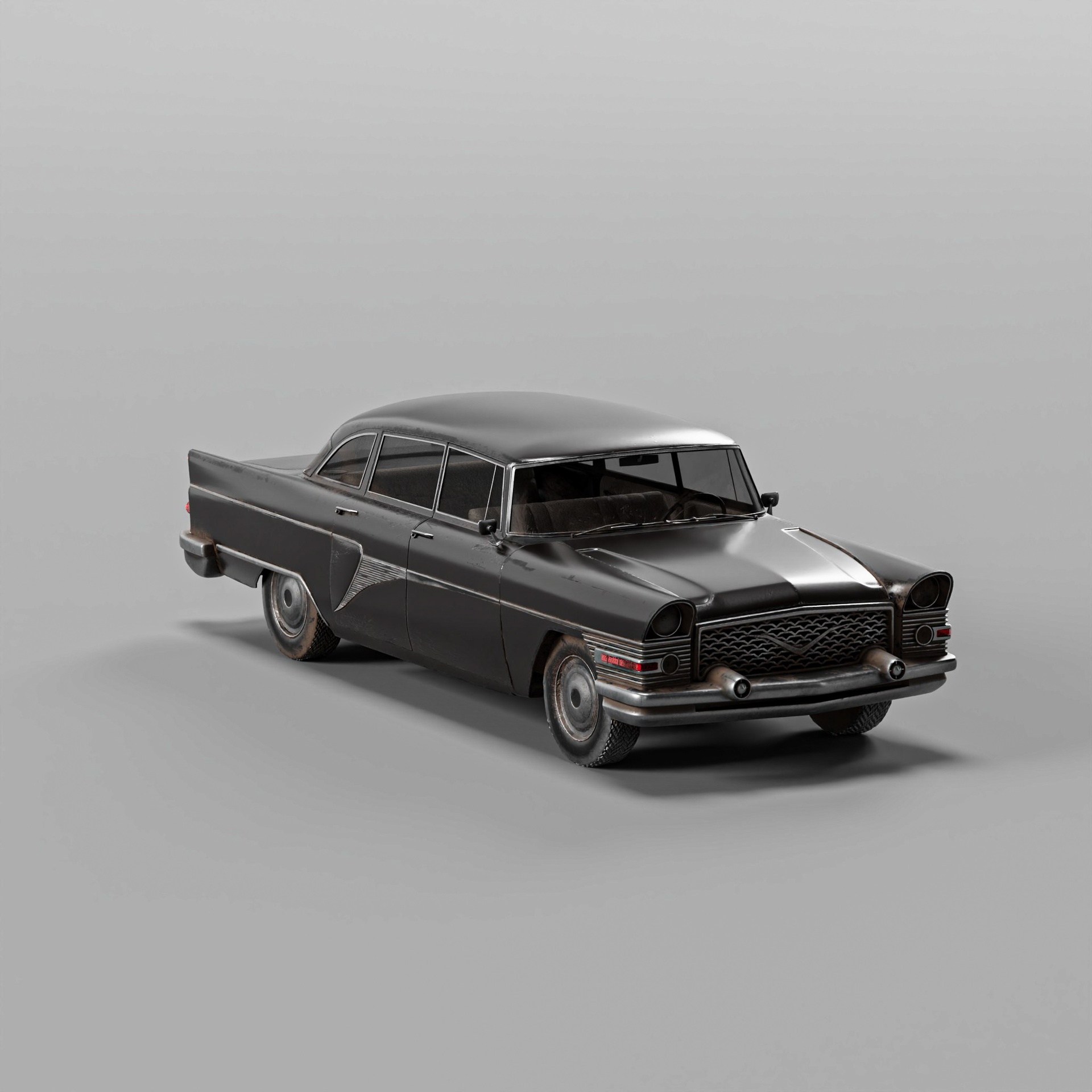 Media 1 for listing Vintage Post-Apocalyptic car & Abandoned Sedan