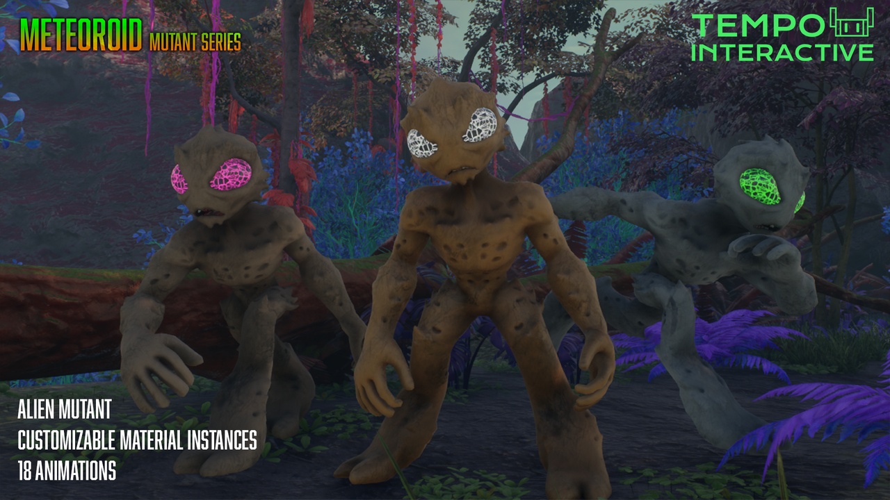 Media 1 for listing Alien Rock Monster Meteoroid - Mutant Series