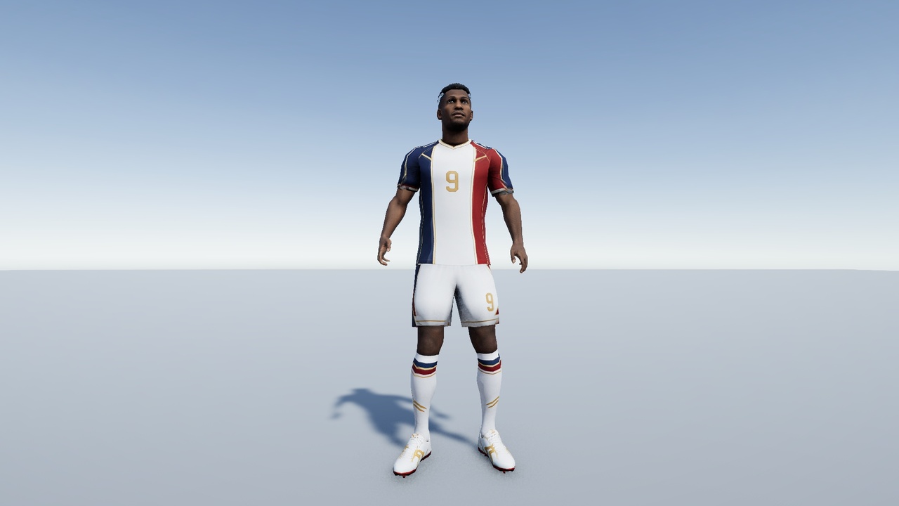 Media 1 for listing Football Team Player 3D Model Pack