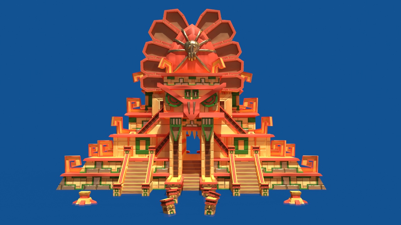 Stylized Incan Temple | Fab