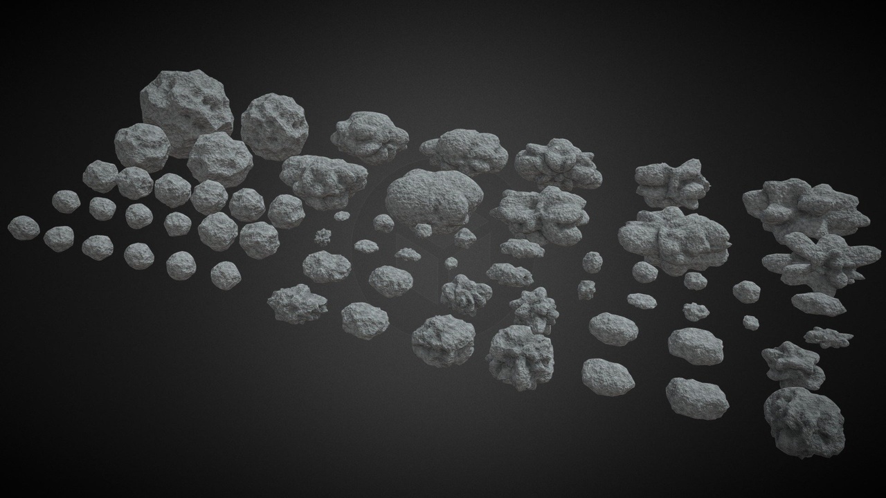 Media 1 for listing x66 Asteroids