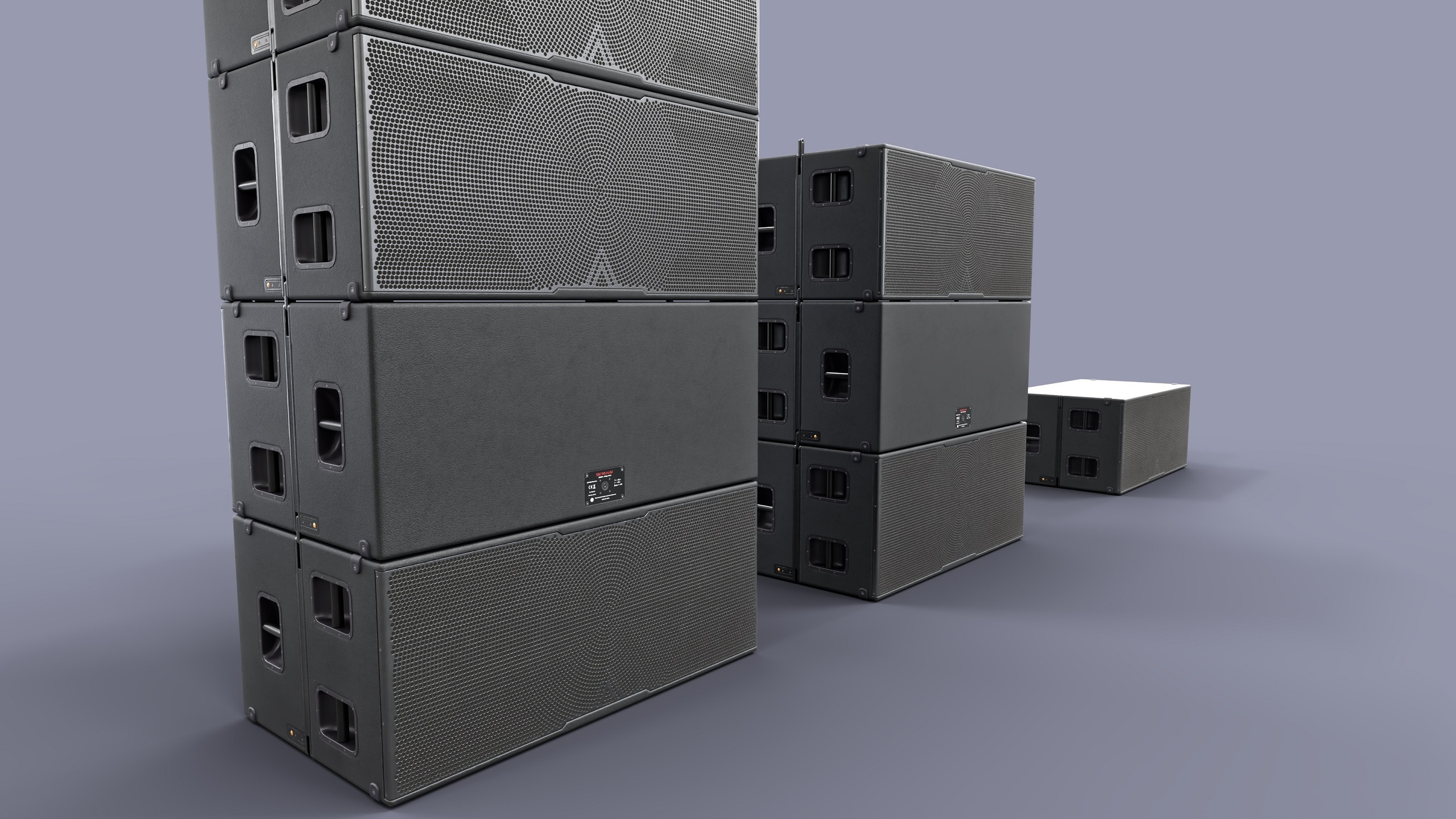 Media 1 for listing Subwoofer PA 3d speaker – 3D Asset  Live Sound Loudspeaker