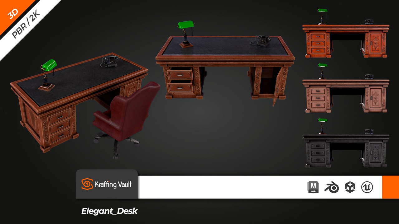 Media 1 for listing Elegant Desk