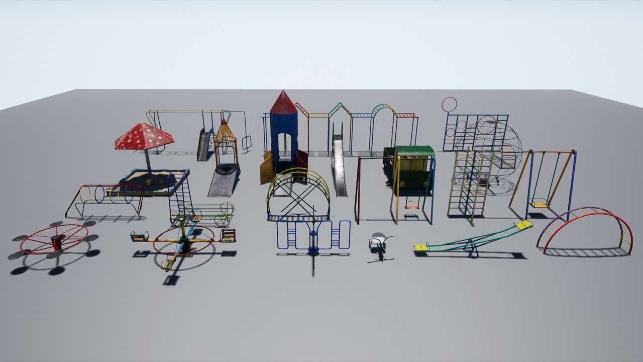 Media 1 for listing Old School Playground Gear