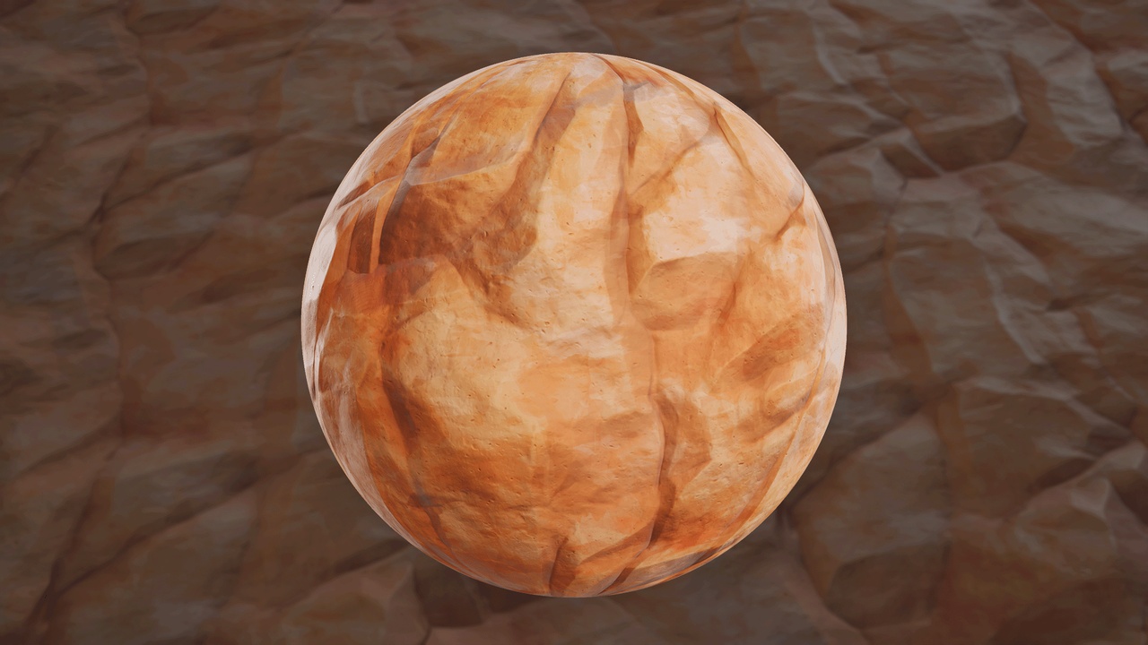 Media 1 for listing Stylized Rock Wall 08B - Material