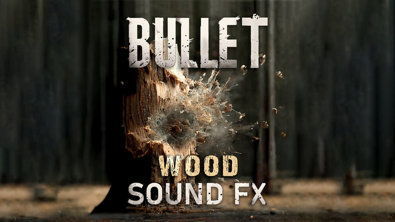Media 1 for listing Bullet Sound FX - Wood Bundle