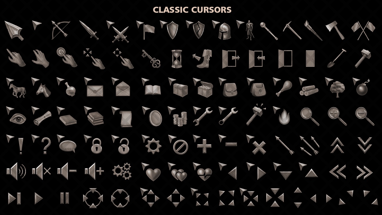 Media 1 for listing Stylized RPG Cursors
