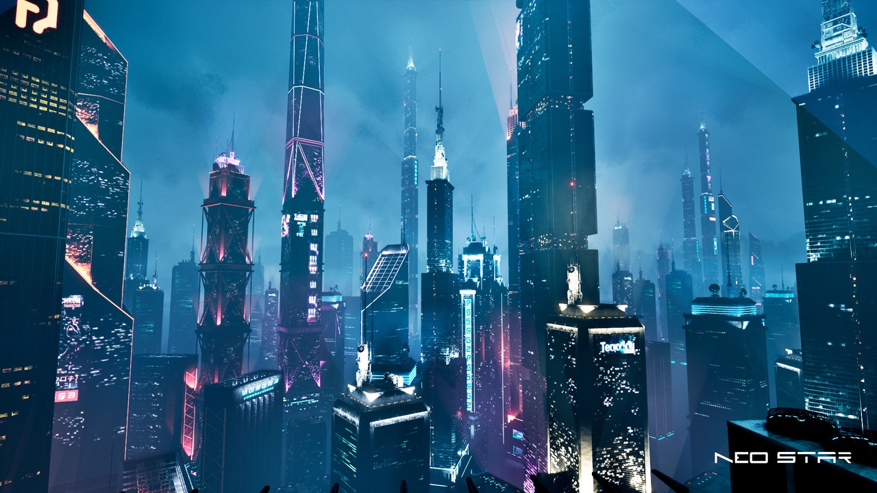 Media 1 for listing Cyberpunk Megastructures