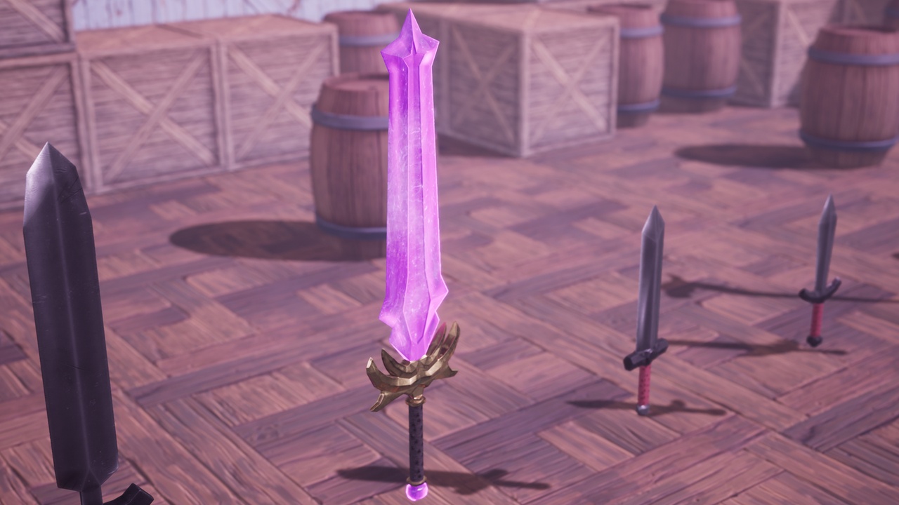 Media 1 for listing Stylized Weapons, Shields and Props