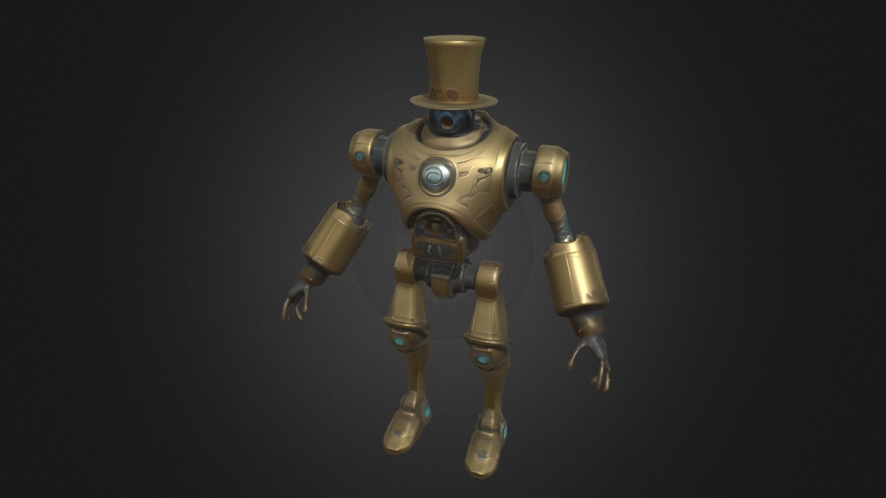 Media 1 for listing Steampunk Humanoid Robot