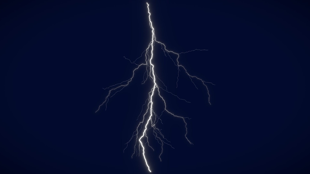 Media 1 for listing Realistic Cloud to Ground Lightning CG-06