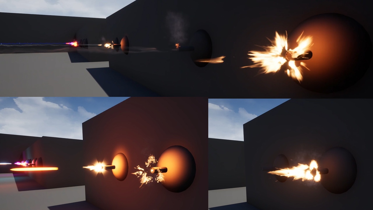Media 1 for listing Muzzle Flashes and Trails
