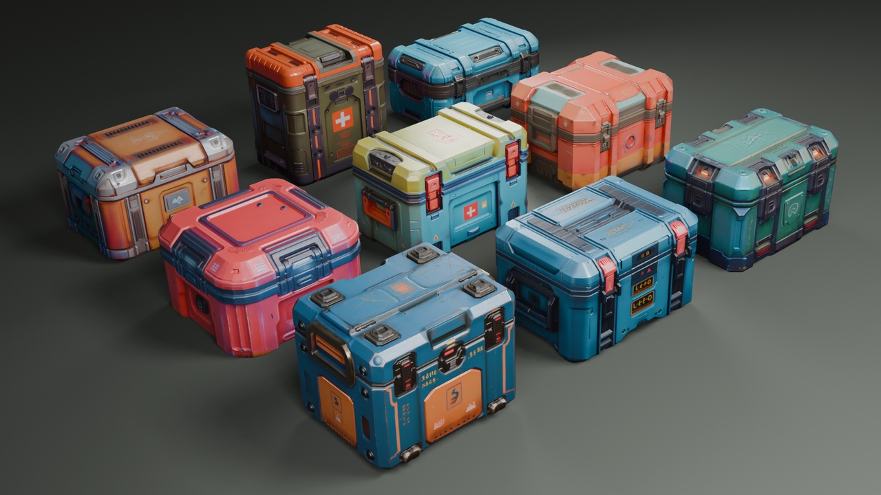 Media 1 for listing Stylized Crates Set📦