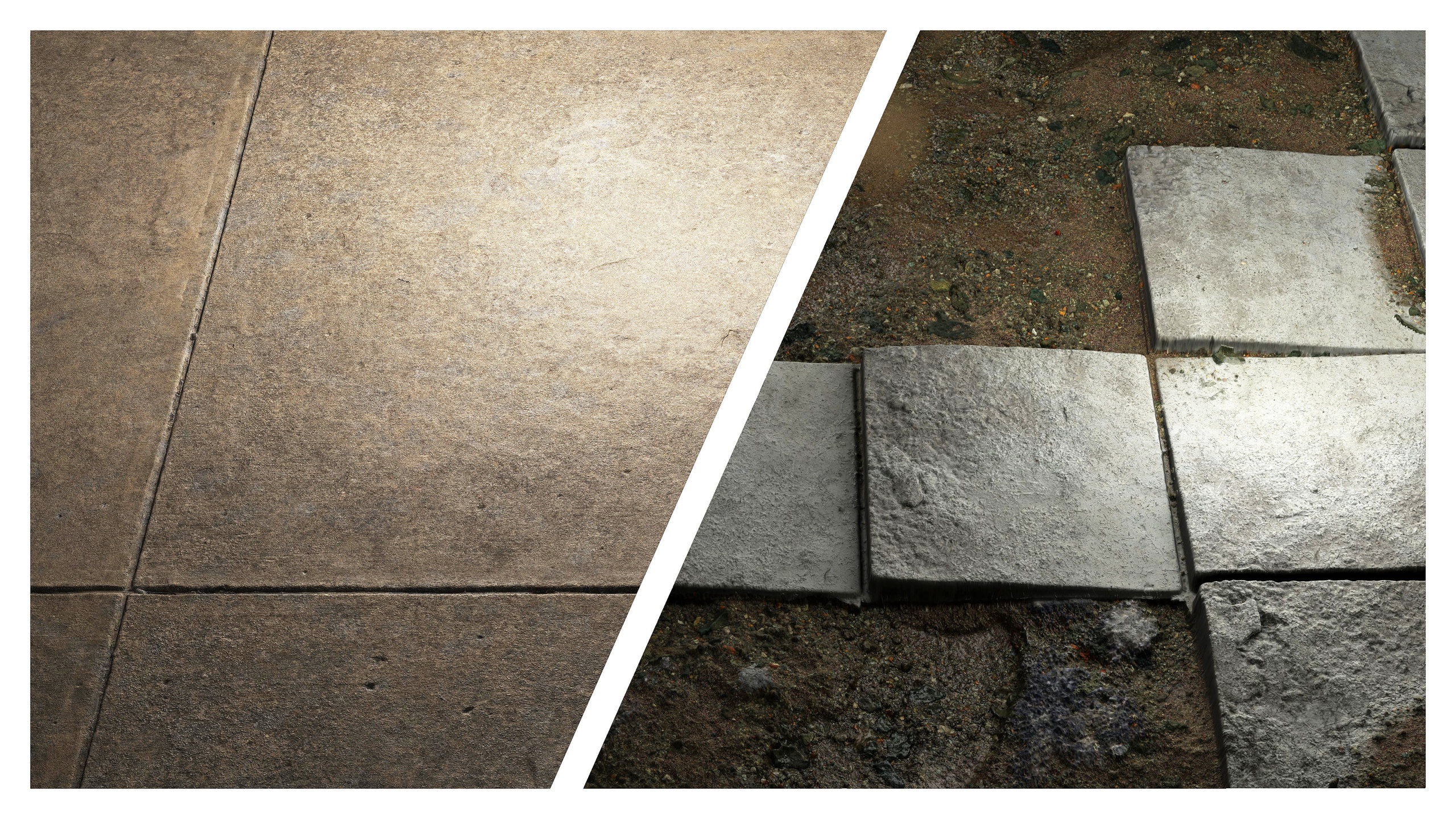 Media 1 for listing Flagstones 8K PBR Texture Combo