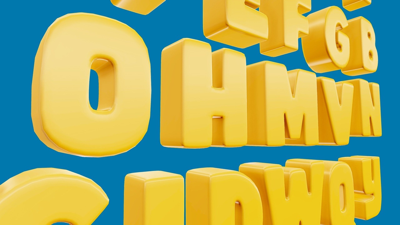 Media 1 for listing Simple alphabet