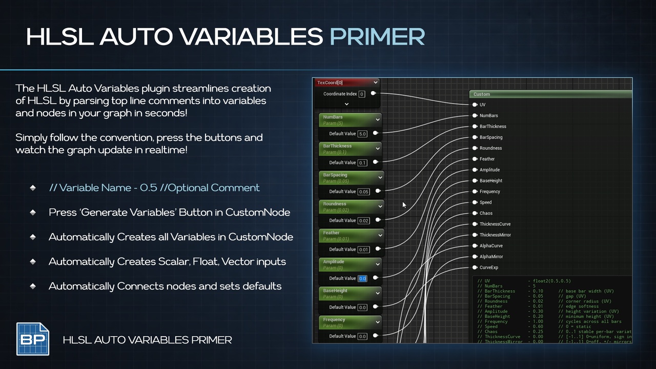 Media 1 for listing HLSL Auto Variables Primer